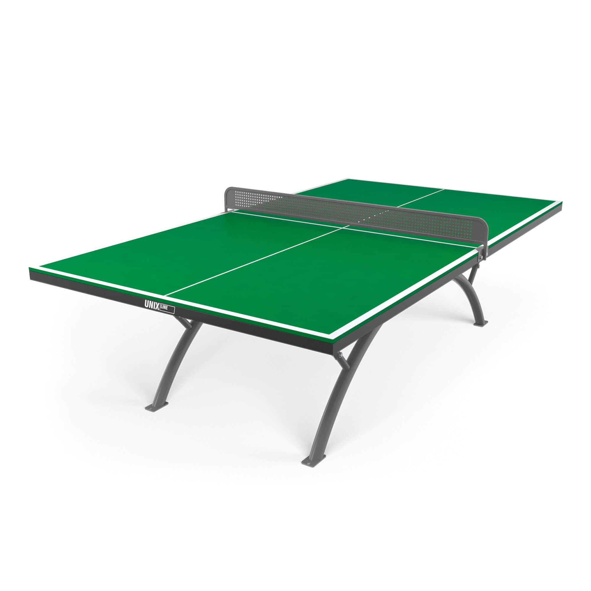 

Антивандальный теннисный стол UNIX Line 14 mm SMC (Green/Grey), Антивандальные