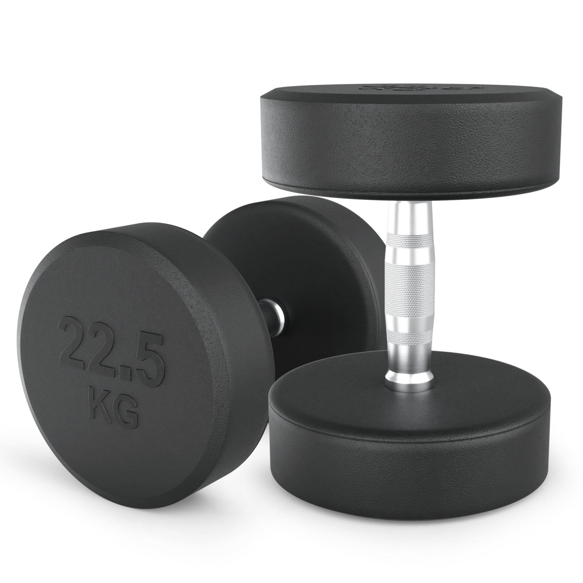 

Гантель UNIX Fit PRO круглая обрезиненная 22,5 кг, 2 шт., Круглые обрезиненные