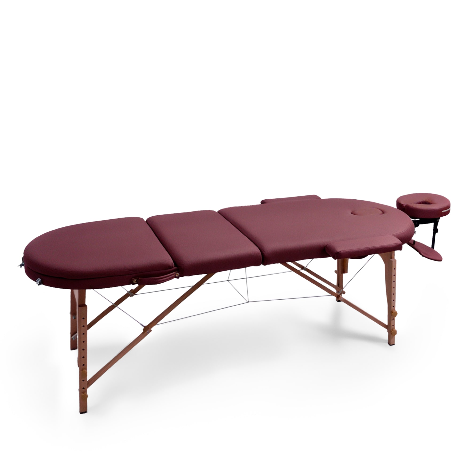 

Массажный стол UNIX Comfort 3 Section Burgundy, Столы массажные
