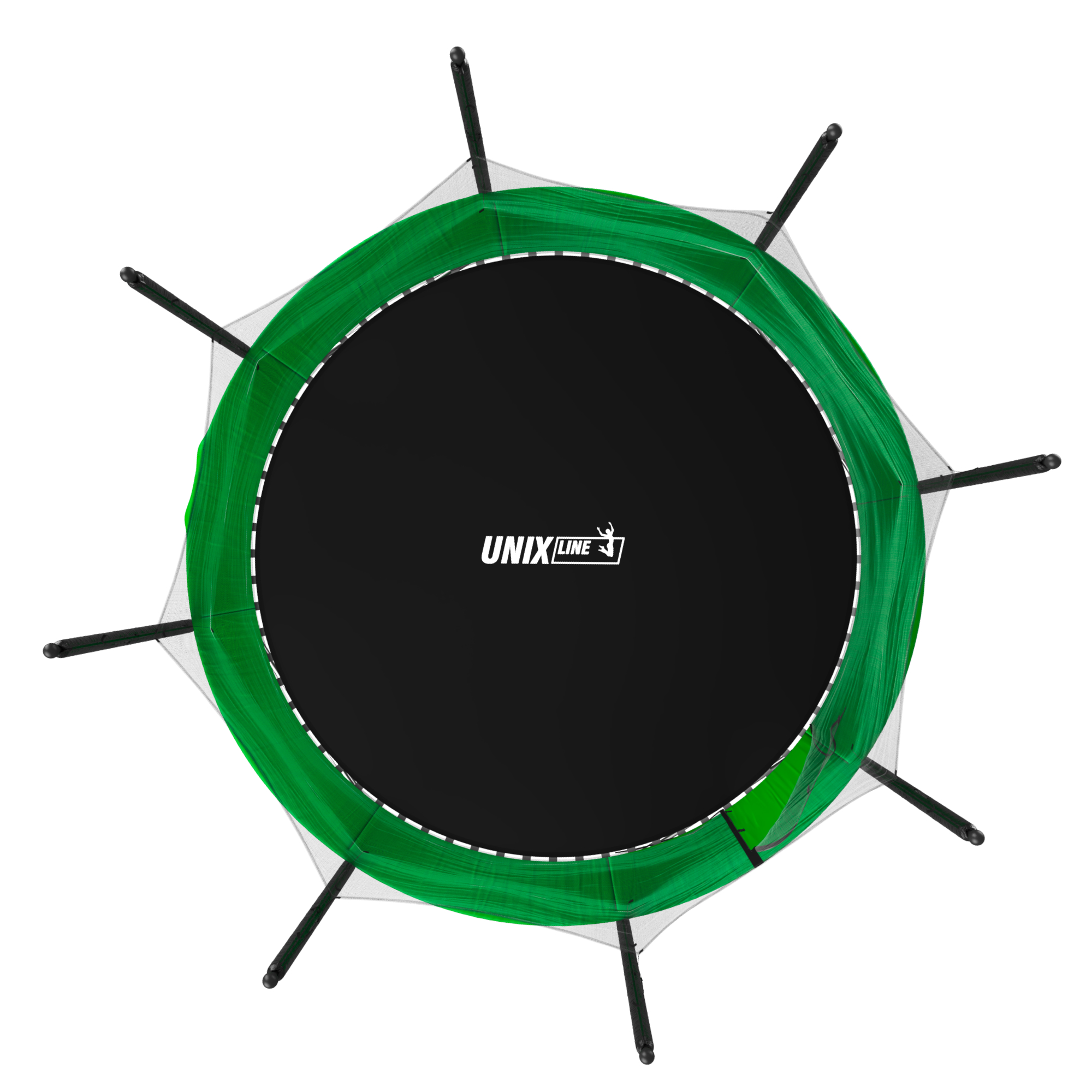 Батут UNIX Line Simple 12 ft Green (inside)
