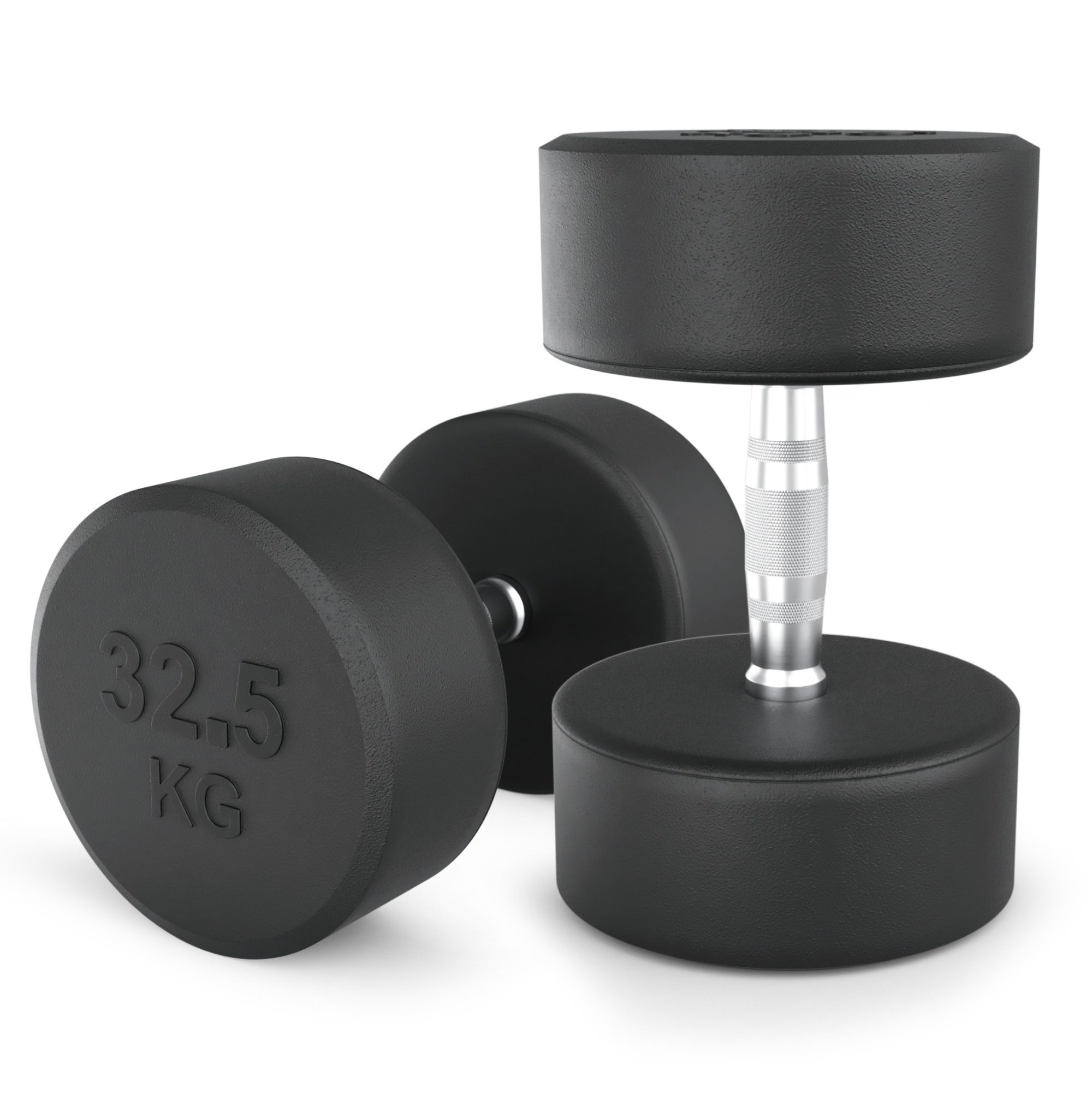 

Гантель UNIX Fit PRO круглая обрезиненная 32,5 кг, 2 шт., Круглые обрезиненные