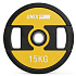 Диск уретановый c хватом UNIX Fit PRO 15 кг, 51 мм, 1 шт.